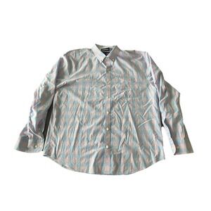 Bonobos Standard Fit Button Shirt‎ X-Large XL Plaid Blue Pink EUC